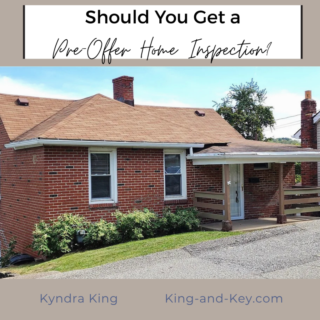 Pre-offer home inspection discussion with Pennsylvania home buyers